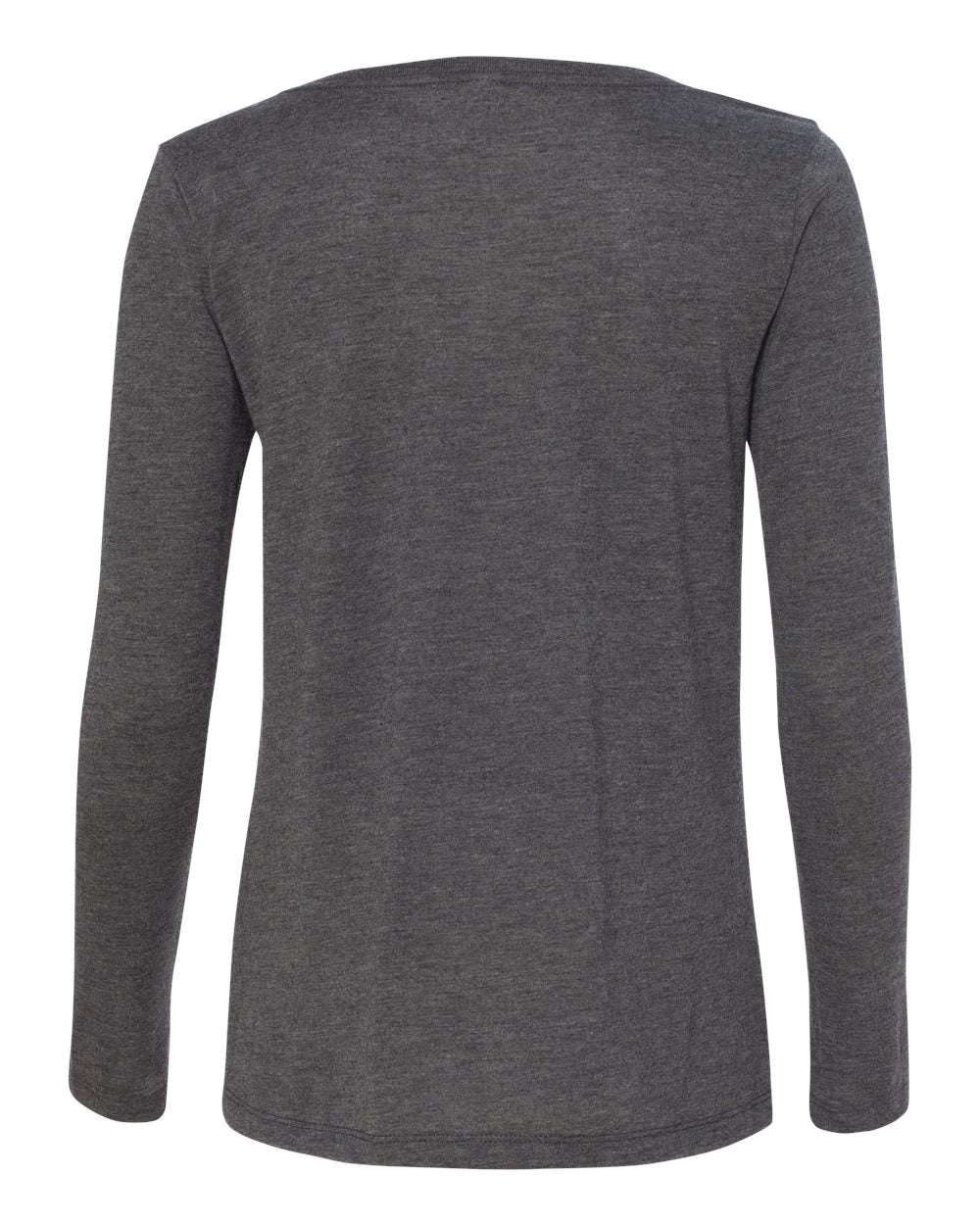 BELLA + CANVAS - Women's Flowy Long Sleeve V-Neck Tee