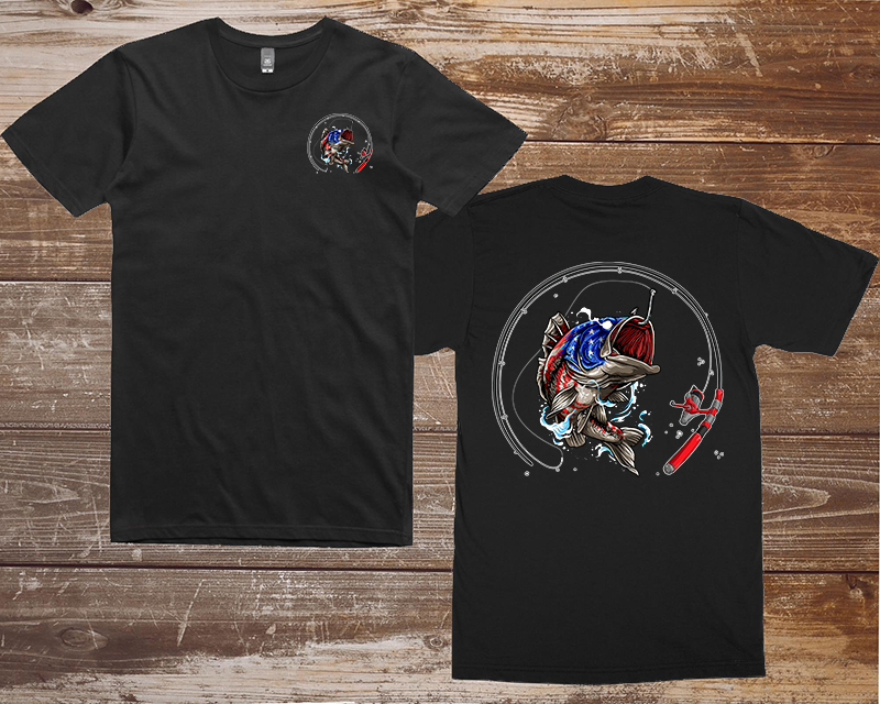 T-Shirt - Bass Fishing