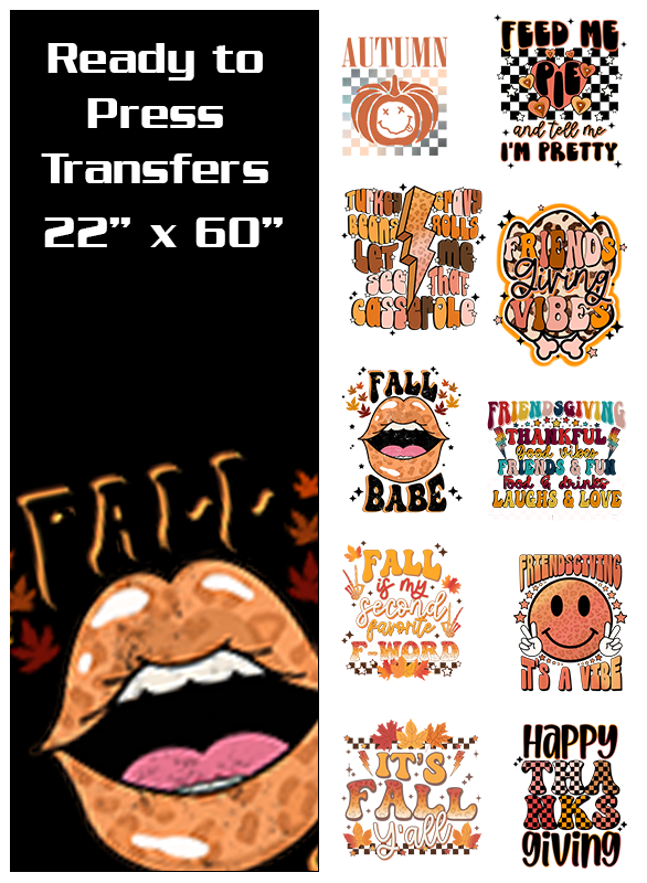 Ready to Press - Fall / Thanksgiving Collection