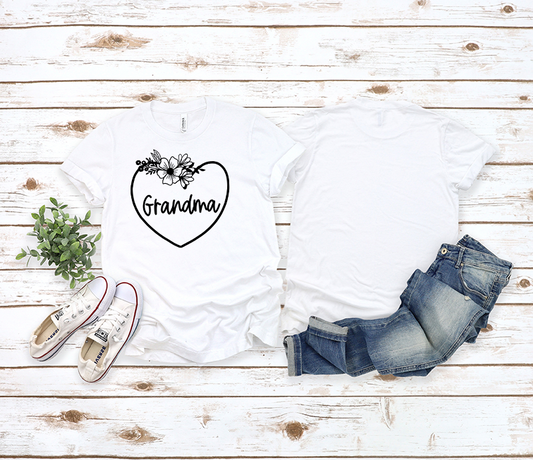 T-Shirt - Grandma Floral