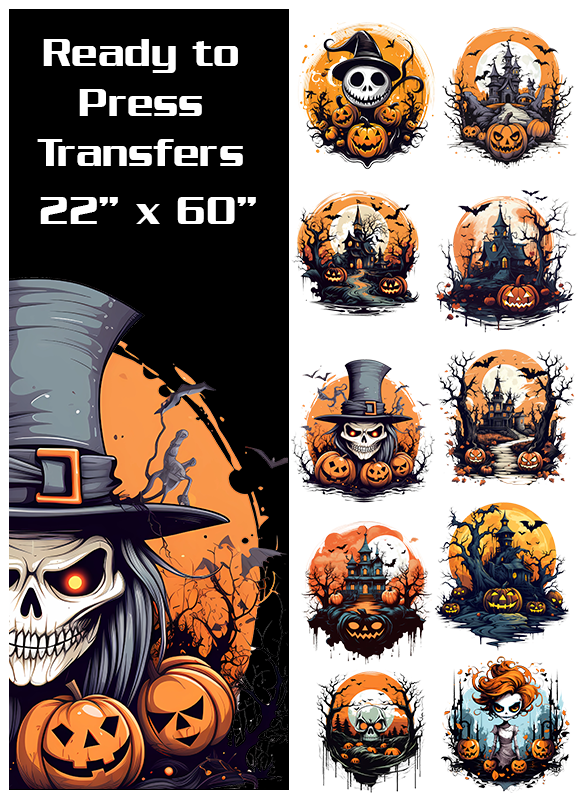 Ready to Press - Halloween Collection Three