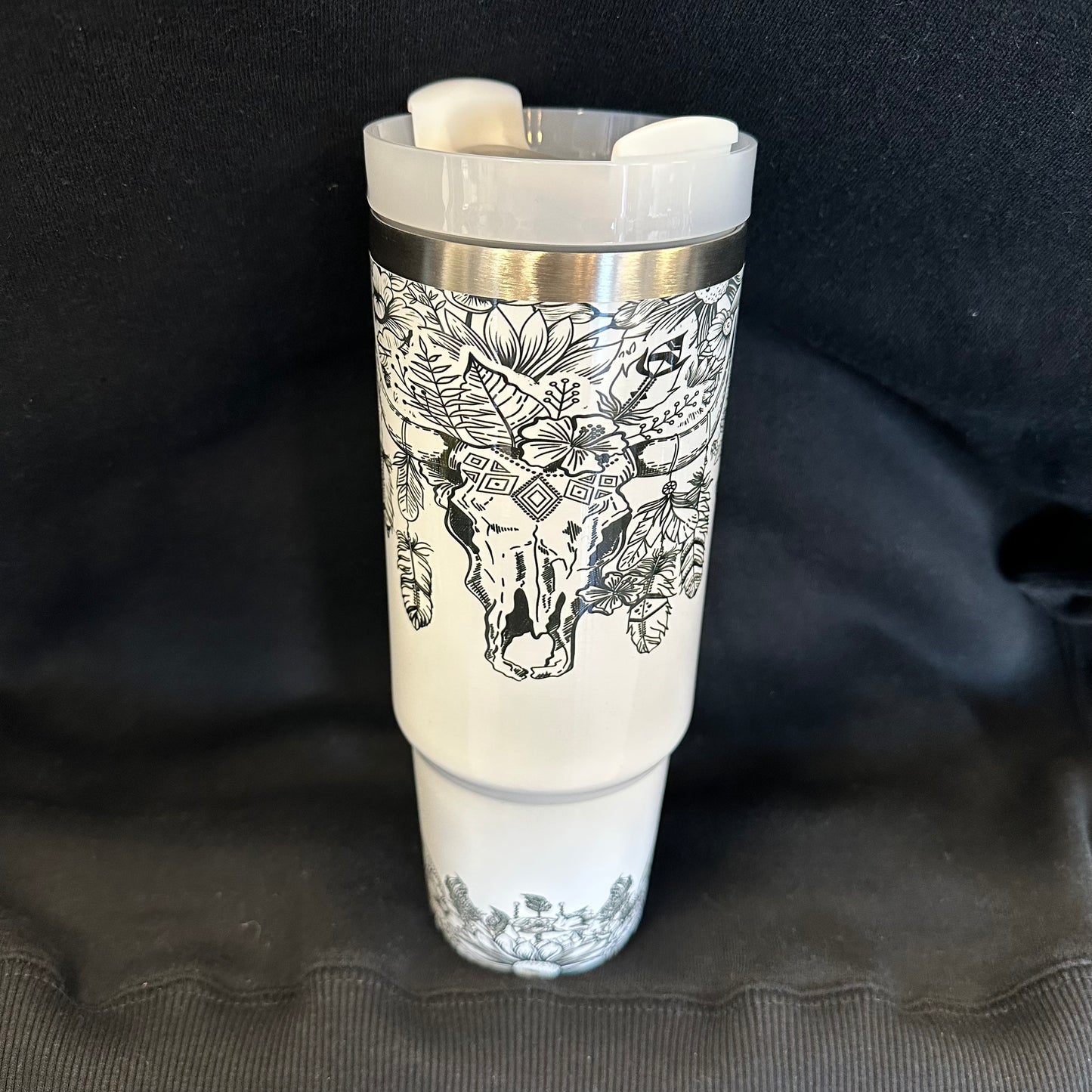 30 oz Tumbler with Handle - Dream Catcher
