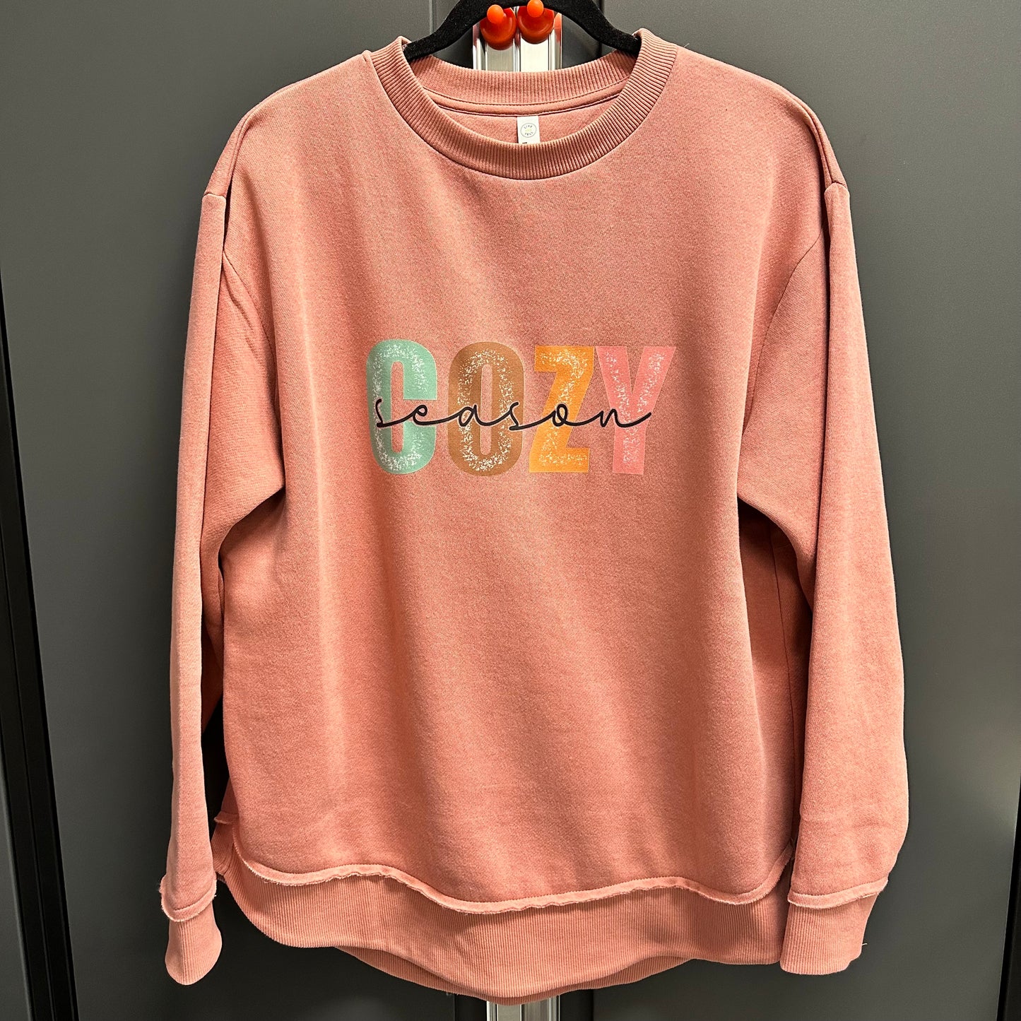 Women's Weekend Fleece Crewneck Sweatshirt - Cozy Season