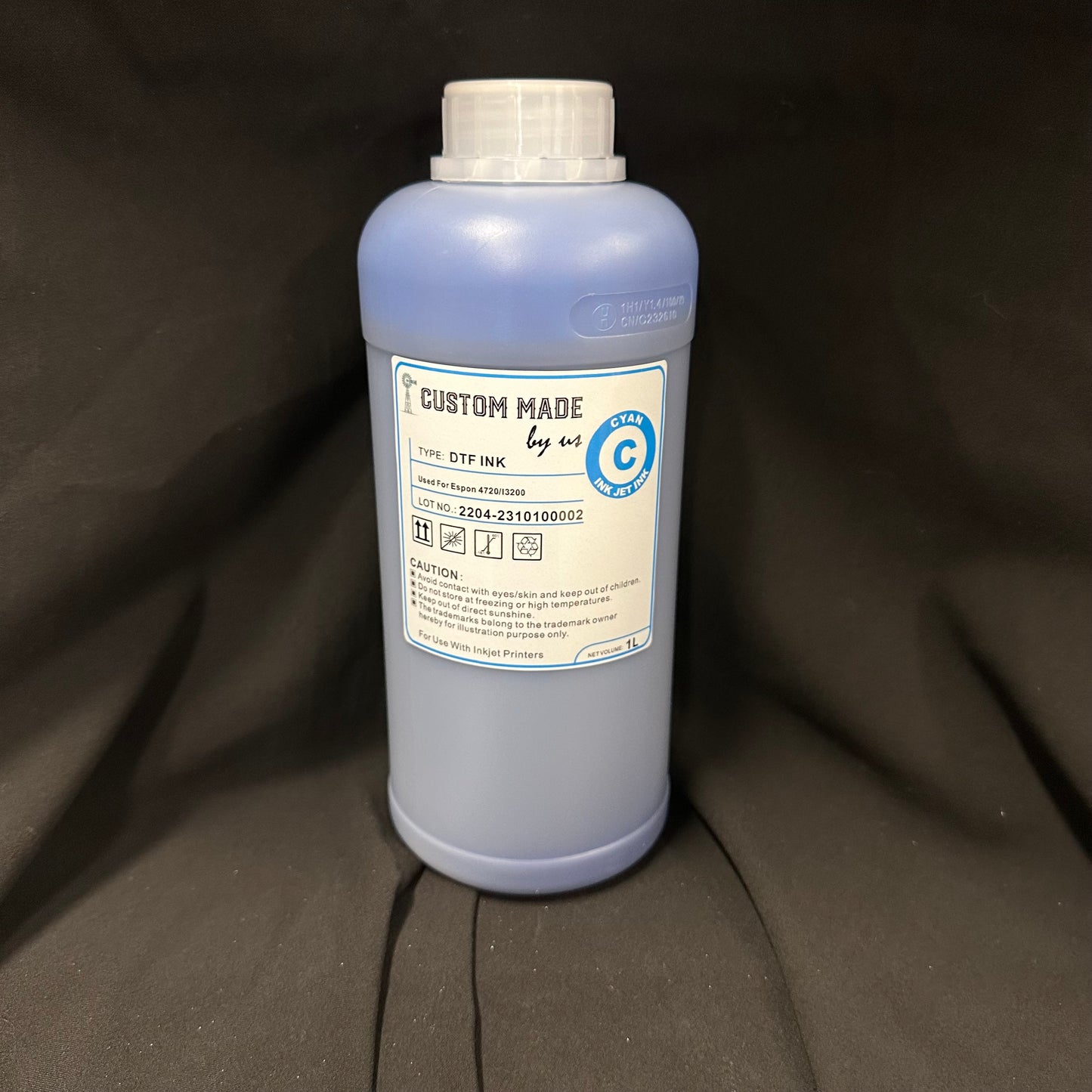 DTF Digital Printer Ink - CMYK - 1 Liter - White - 900ml - Select Color