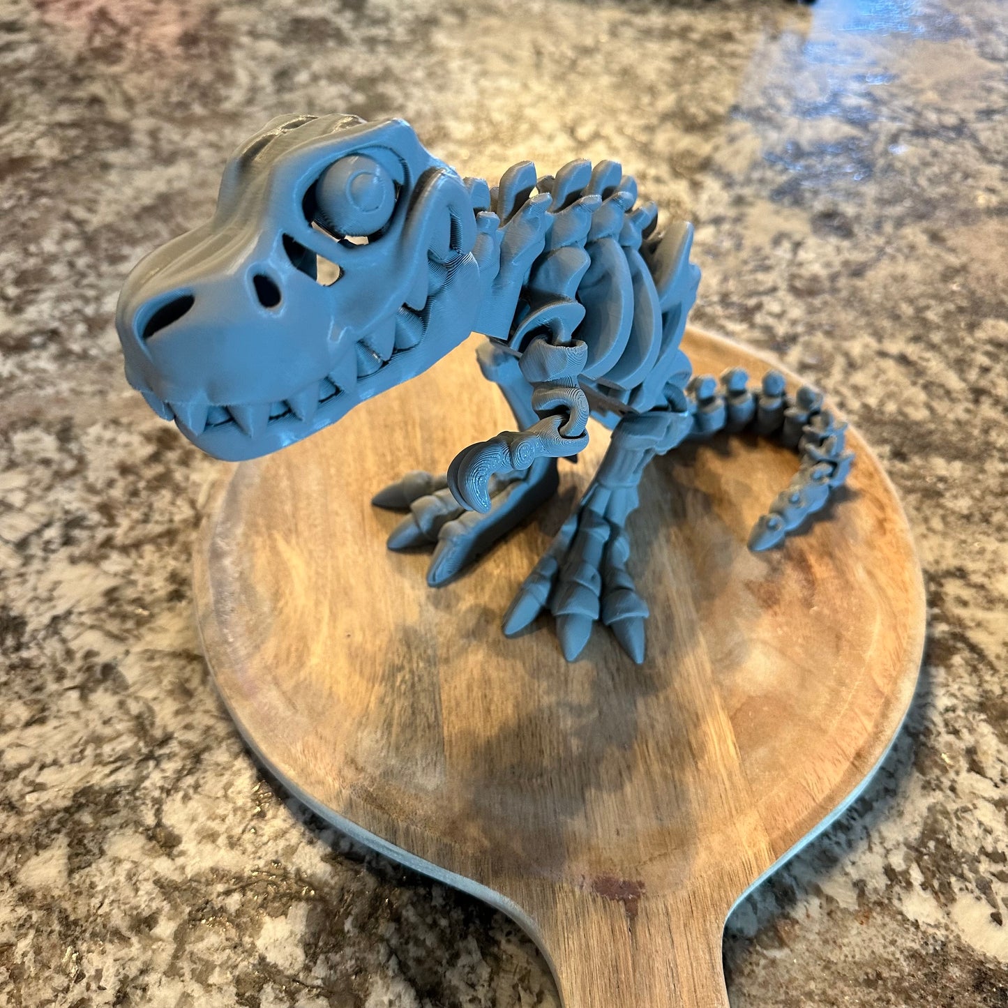 3D Printed Dinosaur - Flexible Articulated Dinosaur
