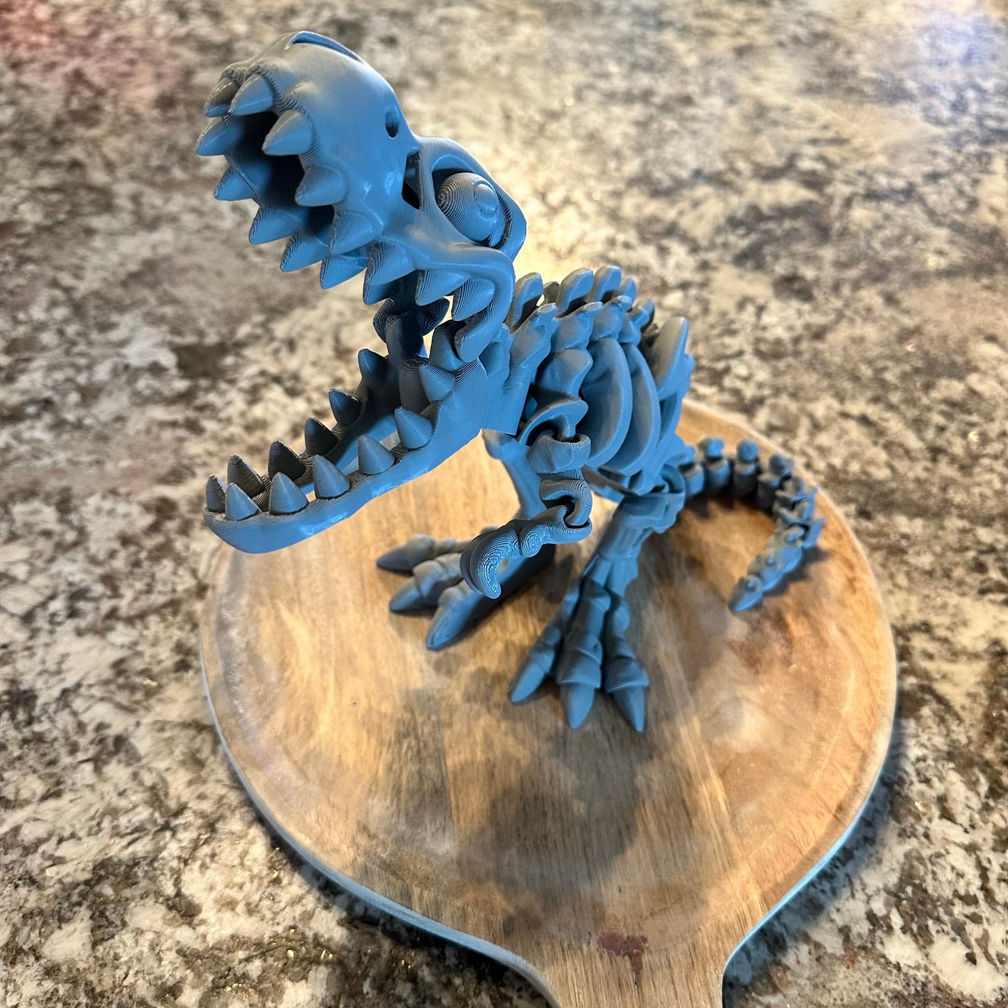 3D Printed Dinosaur - Flexible Articulated Dinosaur