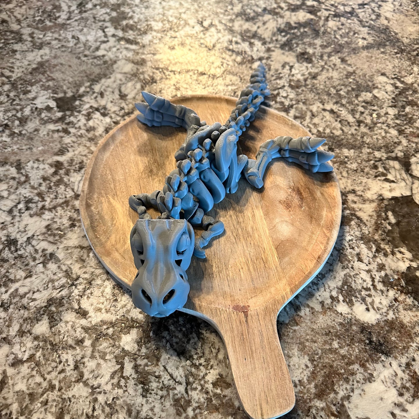 3D Printed Dinosaur - Flexible Articulated Dinosaur