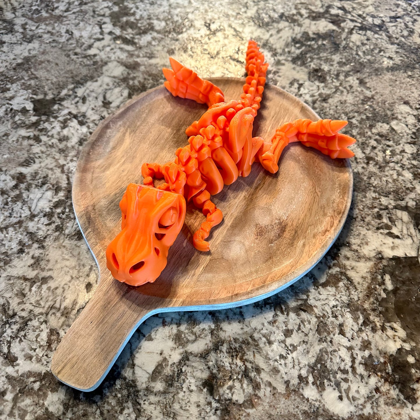 3D Printed Dinosaur - Flexible Articulated Dinosaur