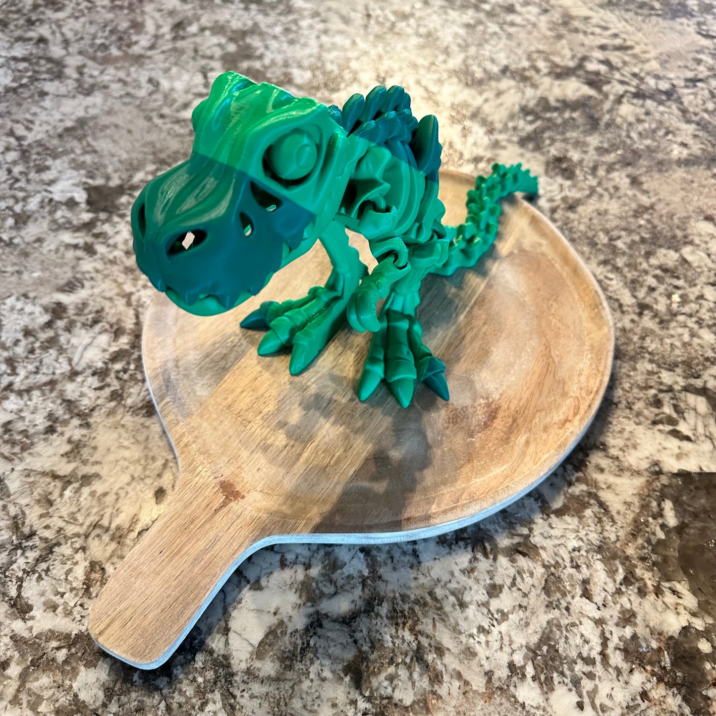 3D Printed Dinosaur - Flexible Articulated Dinosaur