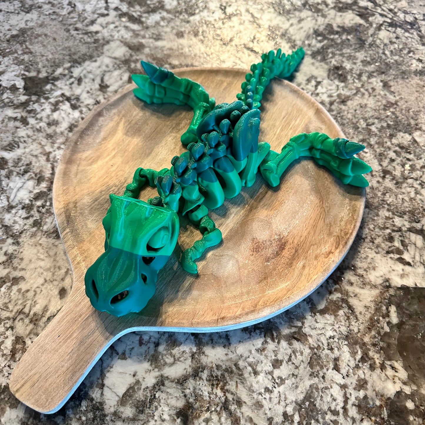 3D Printed Dinosaur - Flexible Articulated Dinosaur