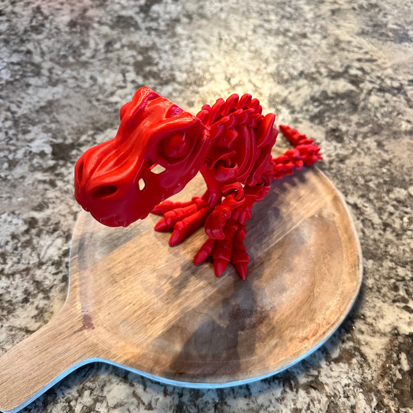 3D Printed Dinosaur - Flexible Articulated Dinosaur