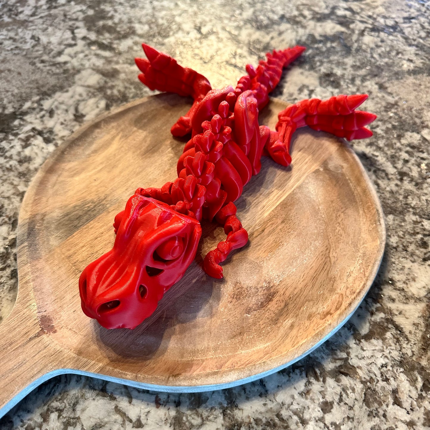 3D Printed Dinosaur - Flexible Articulated Dinosaur