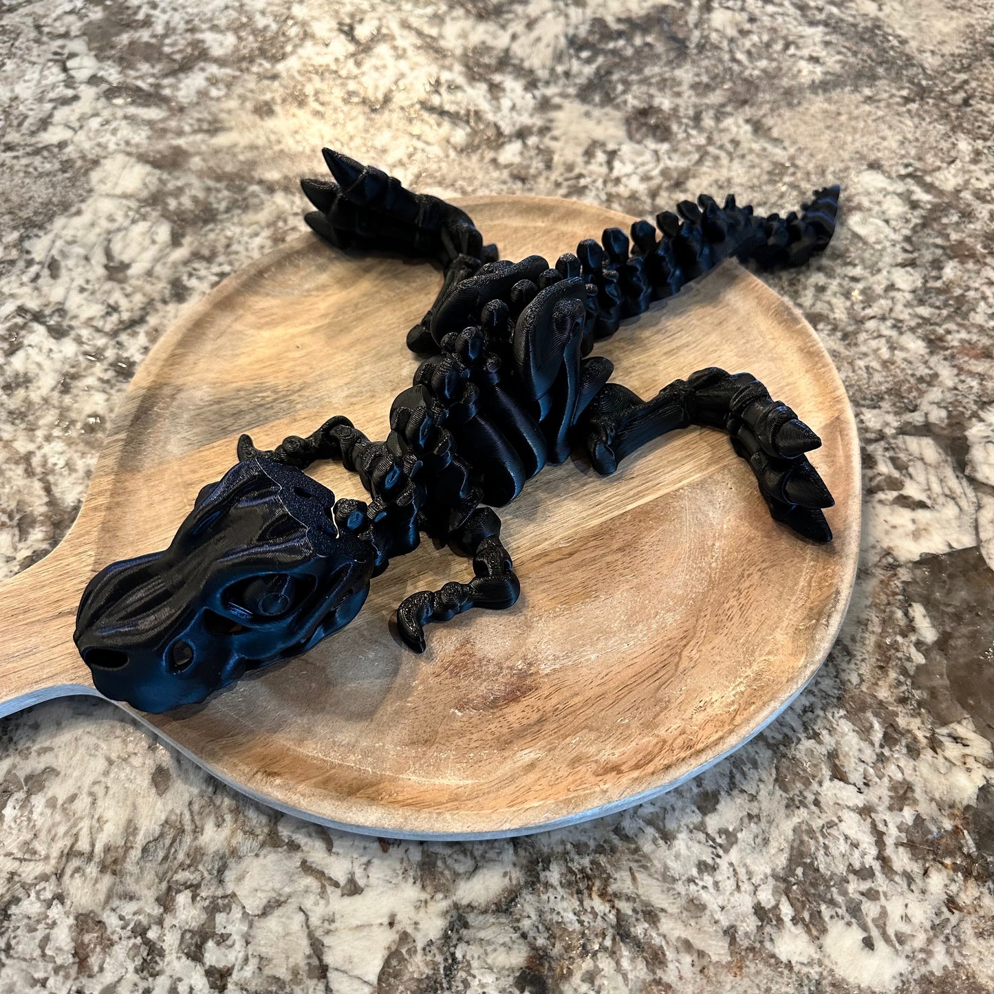 3D Printed Dinosaur - Flexible Articulated Dinosaur