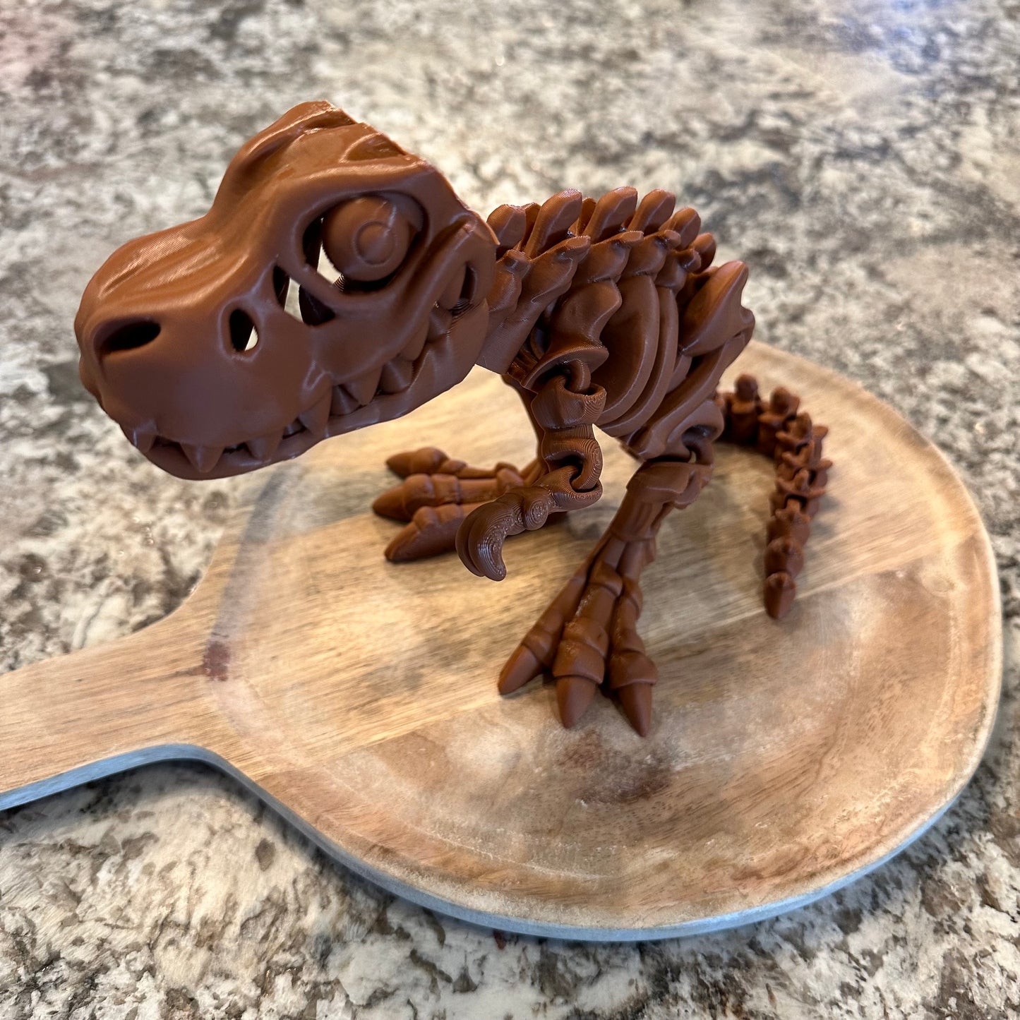 3D Printed Dinosaur - Flexible Articulated Dinosaur