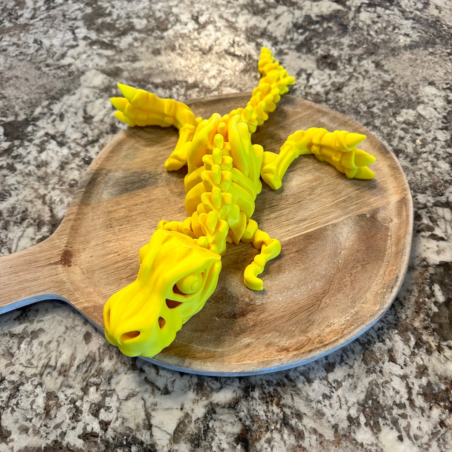 3D Printed Dinosaur - Flexible Articulated Dinosaur
