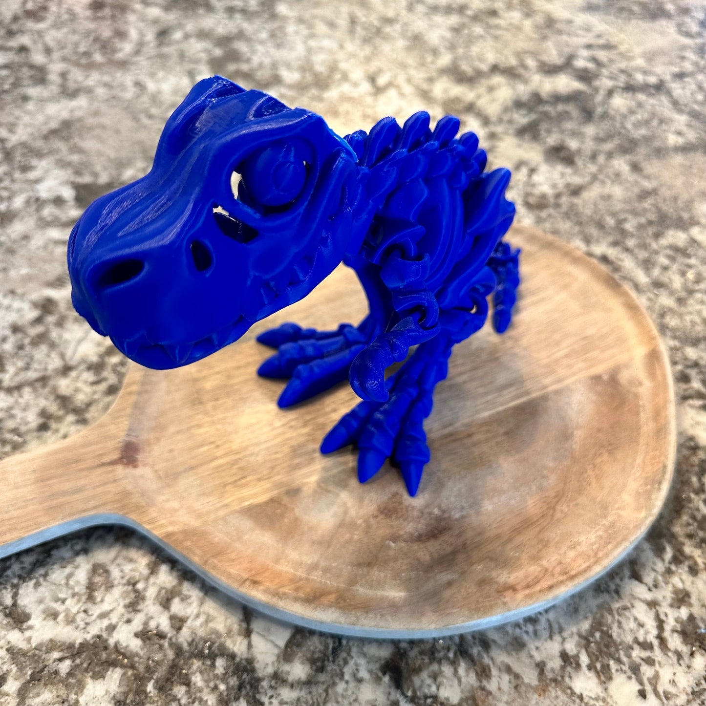3D Printed Dinosaur - Flexible Articulated Dinosaur