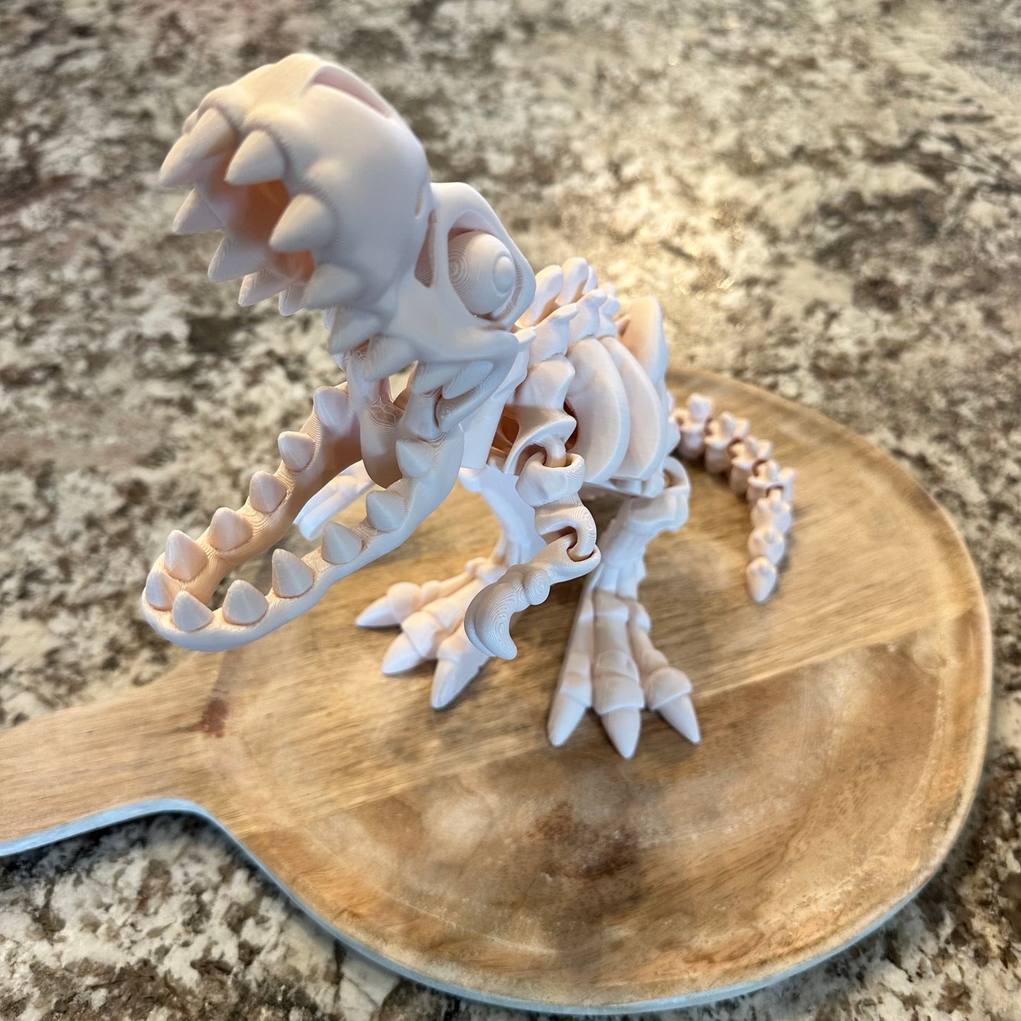 3D Printed Dinosaur - Flexible Articulated Dinosaur