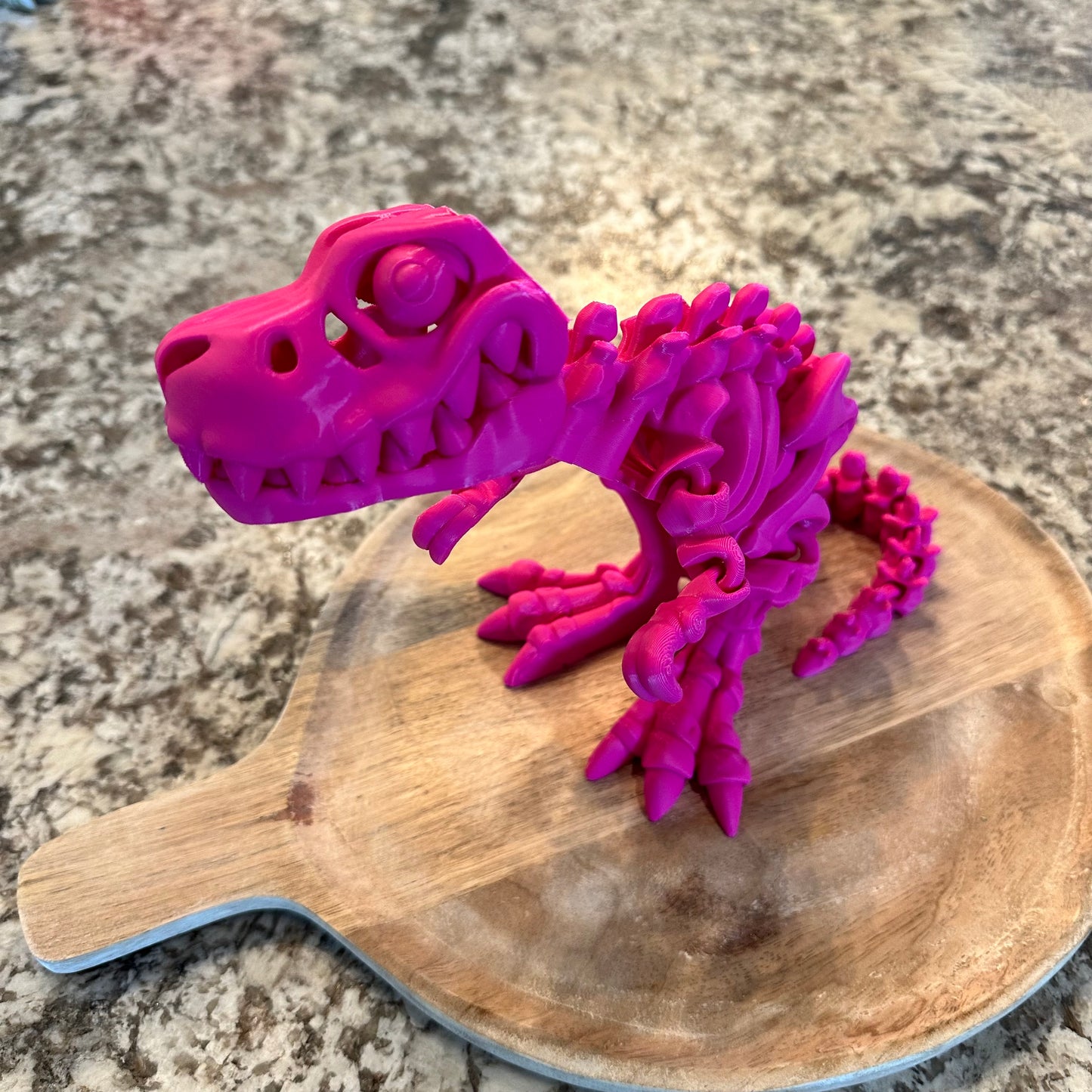 3D Printed Dinosaur - Flexible Articulated Dinosaur