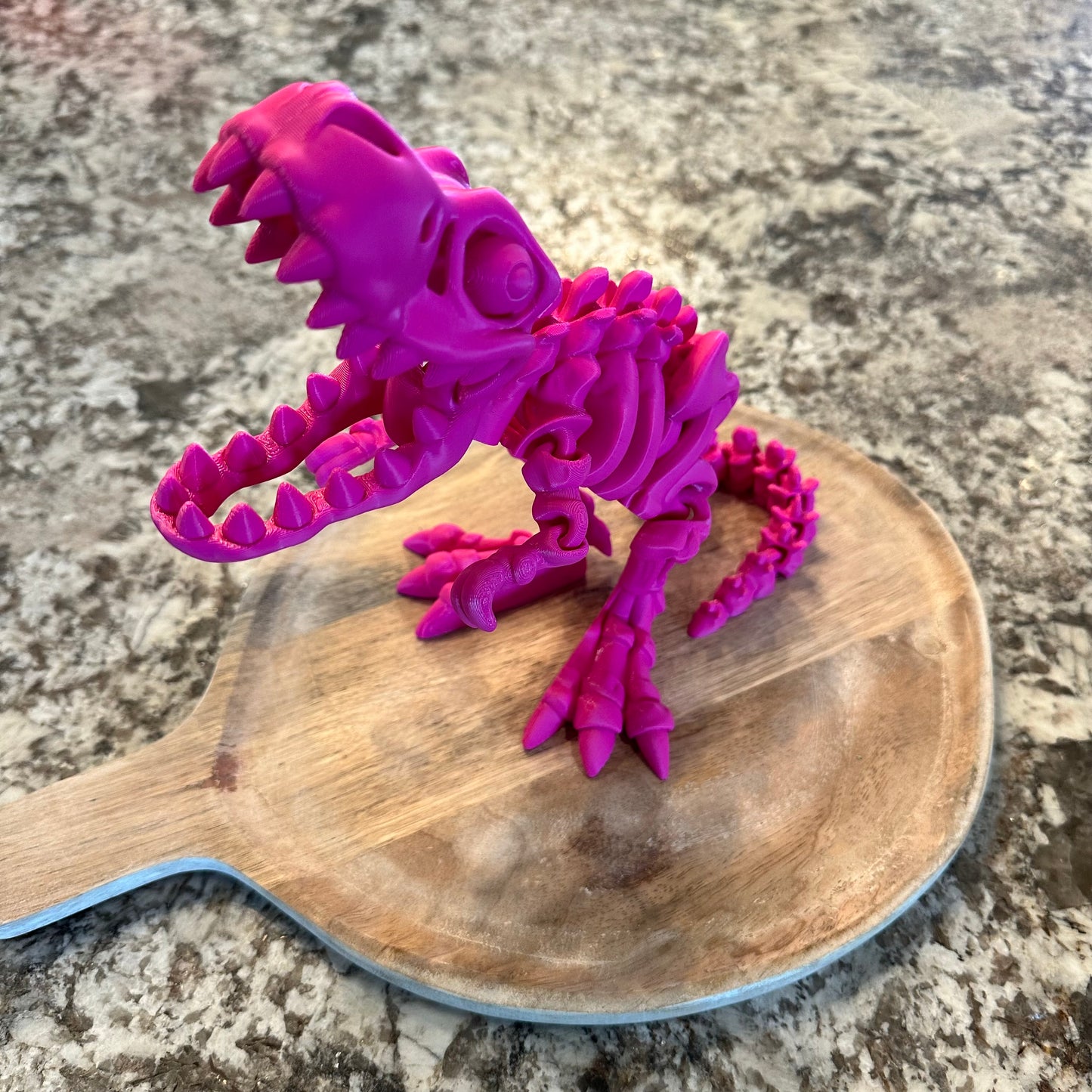 3D Printed Dinosaur - Flexible Articulated Dinosaur