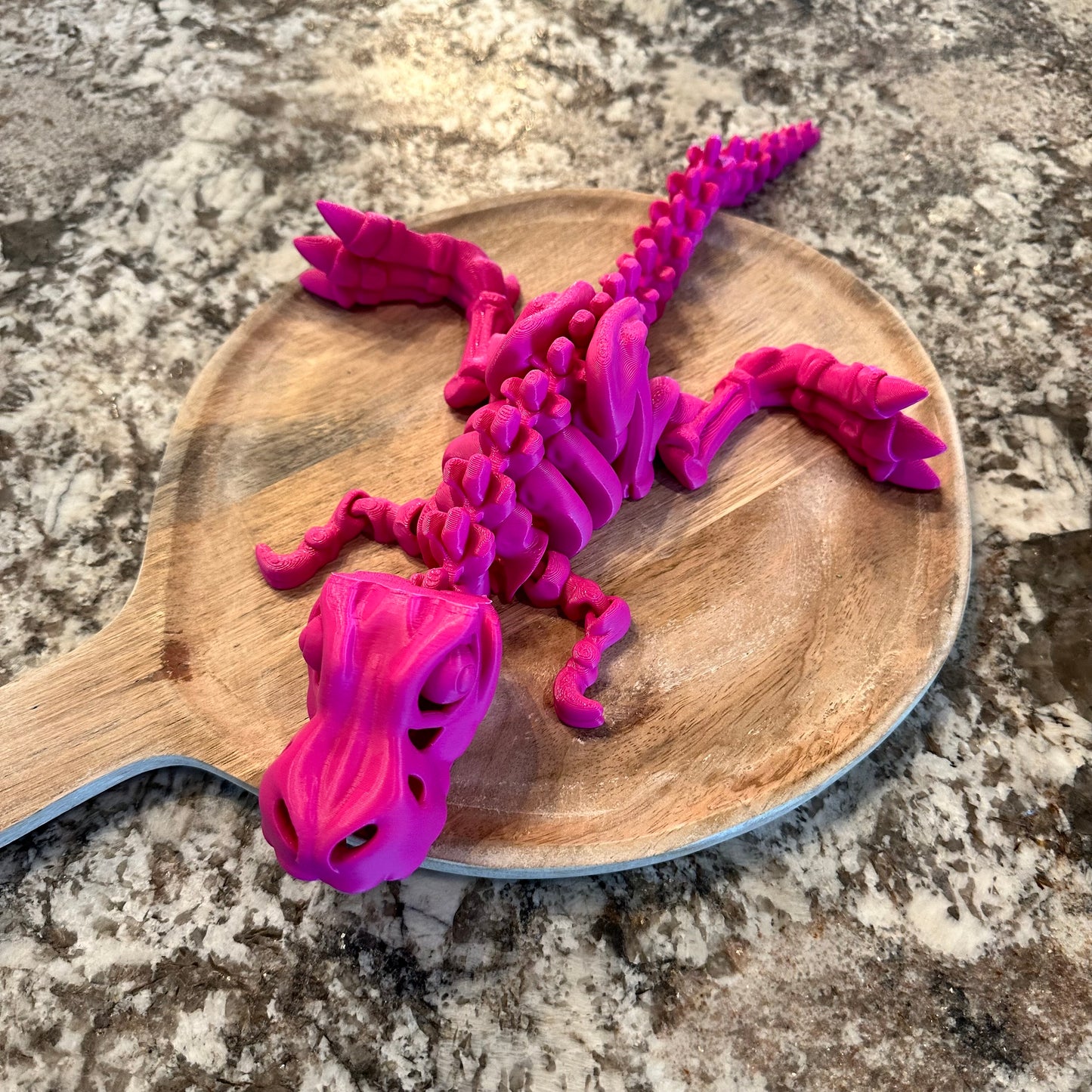 3D Printed Dinosaur - Flexible Articulated Dinosaur