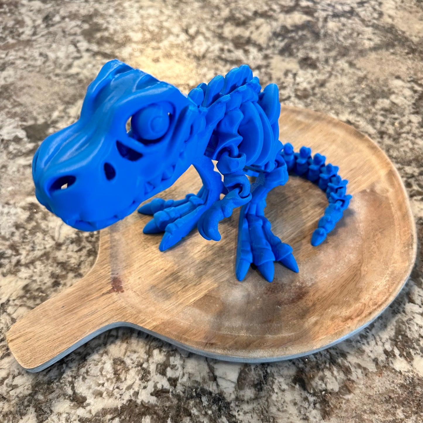 3D Printed Dinosaur - Flexible Articulated Dinosaur