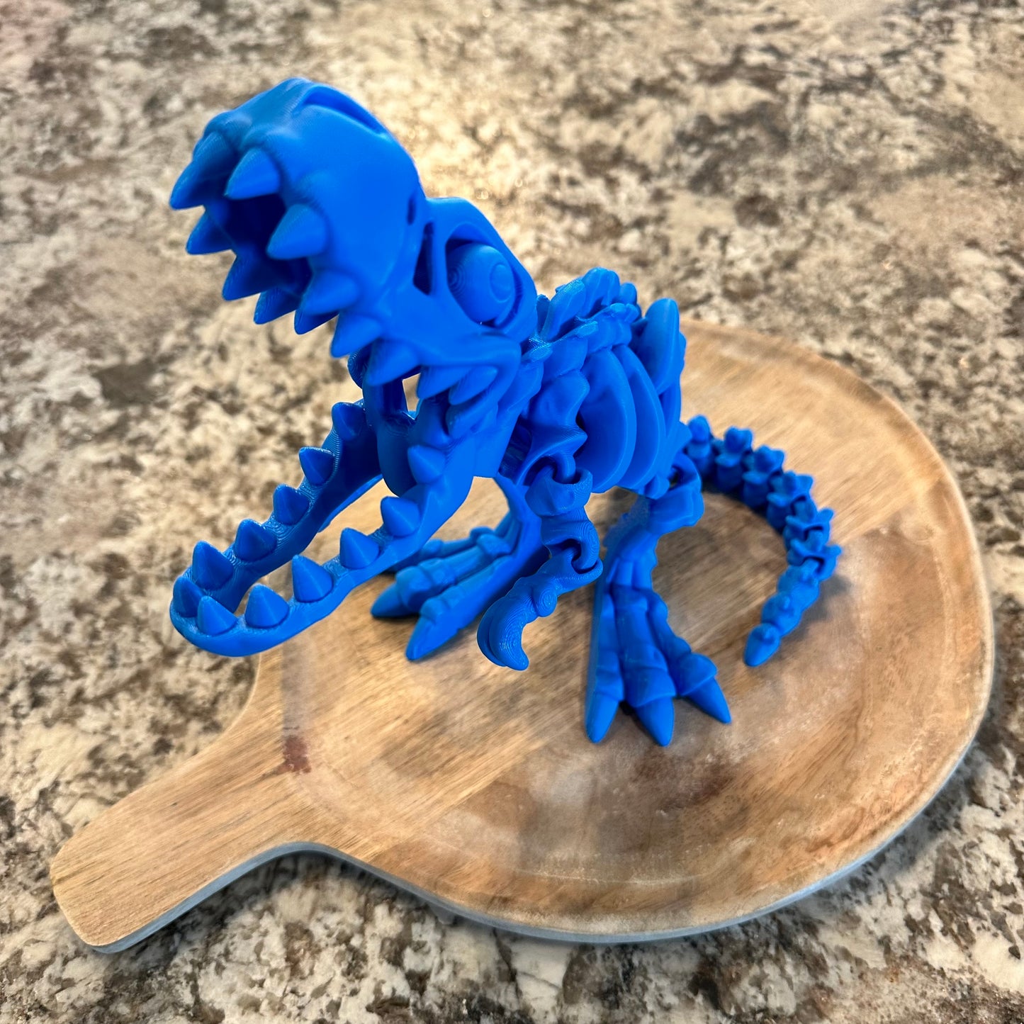 3D Printed Dinosaur - Flexible Articulated Dinosaur
