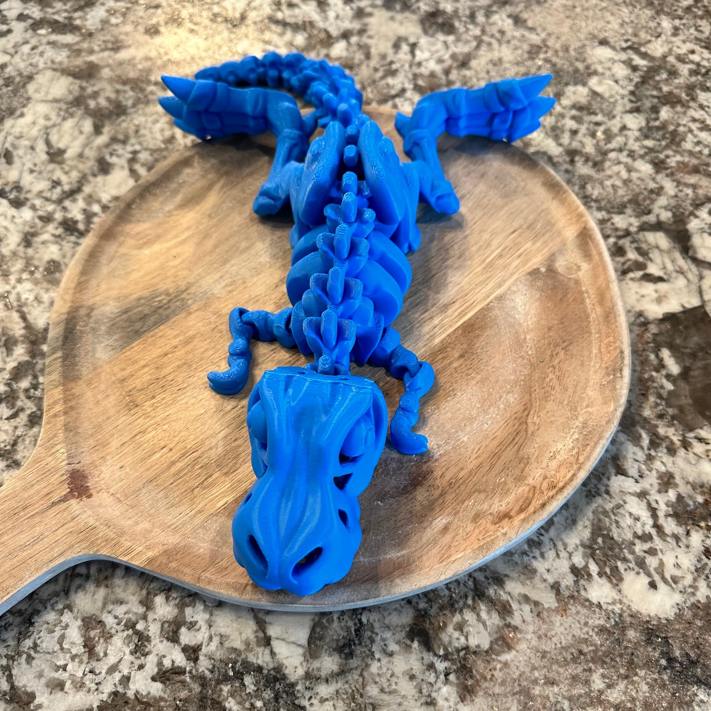 3D Printed Dinosaur - Flexible Articulated Dinosaur