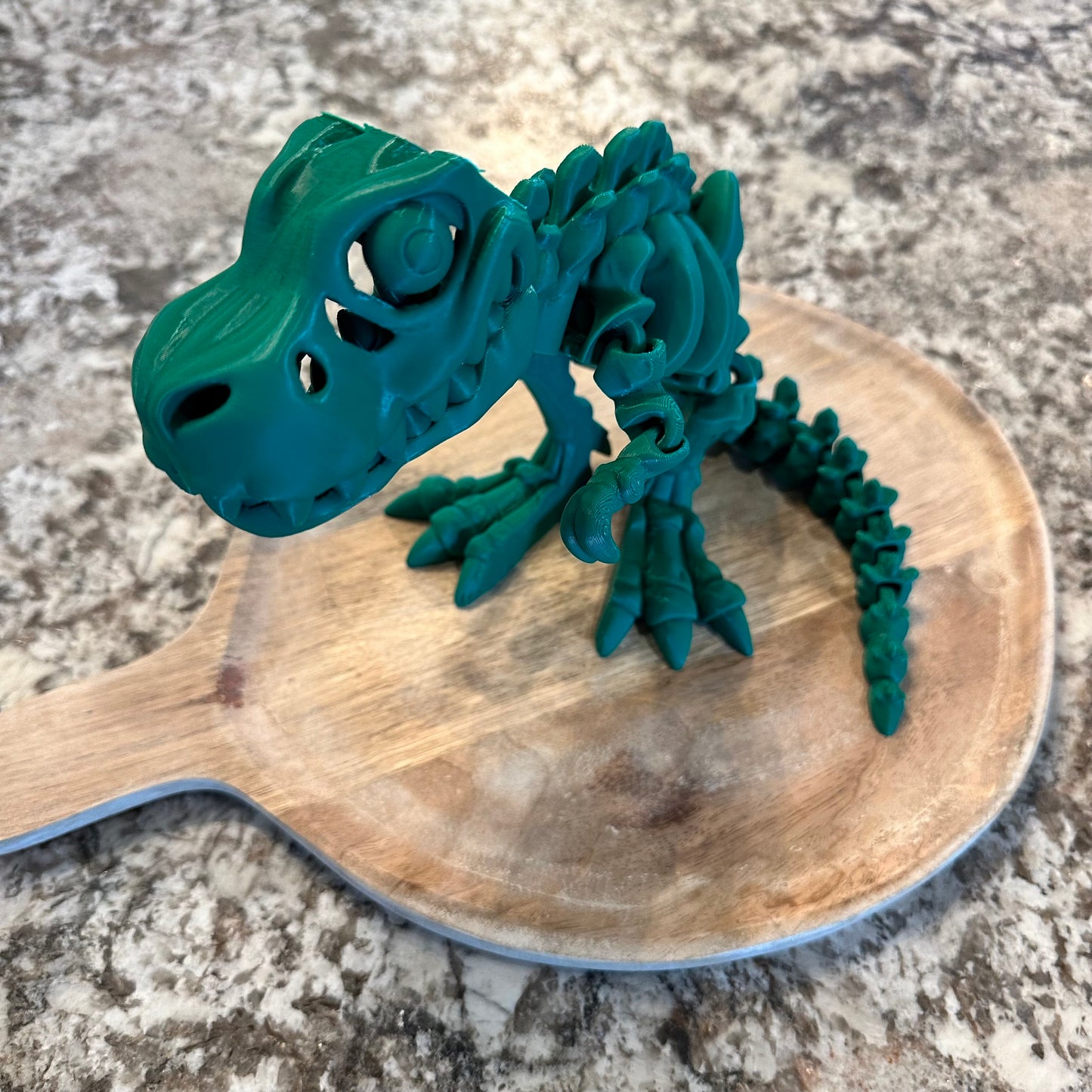3D Printed Dinosaur - Flexible Articulated Dinosaur