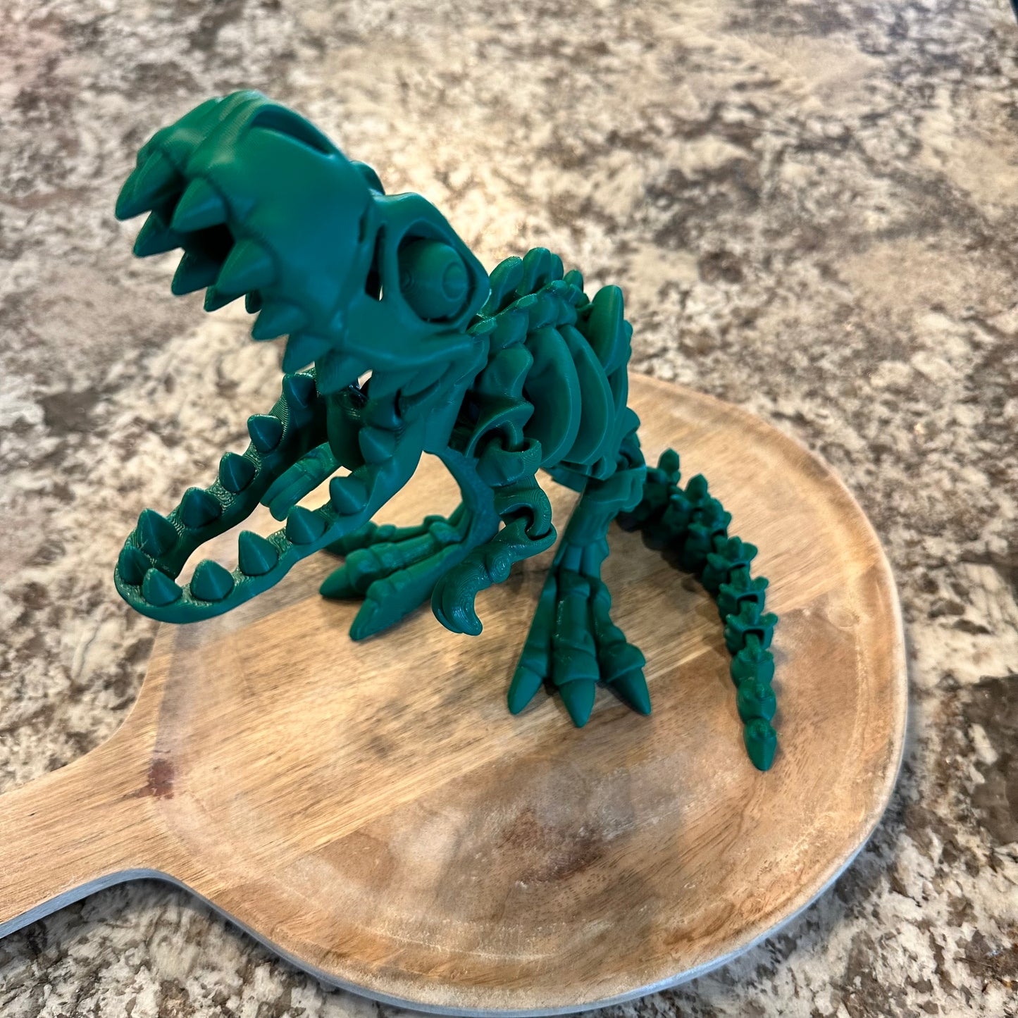3D Printed Dinosaur - Flexible Articulated Dinosaur