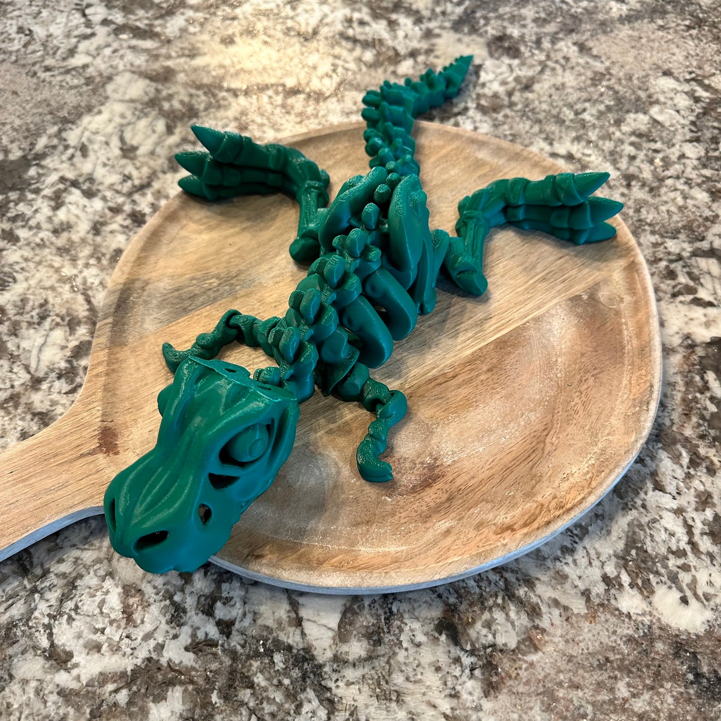 3D Printed Dinosaur - Flexible Articulated Dinosaur