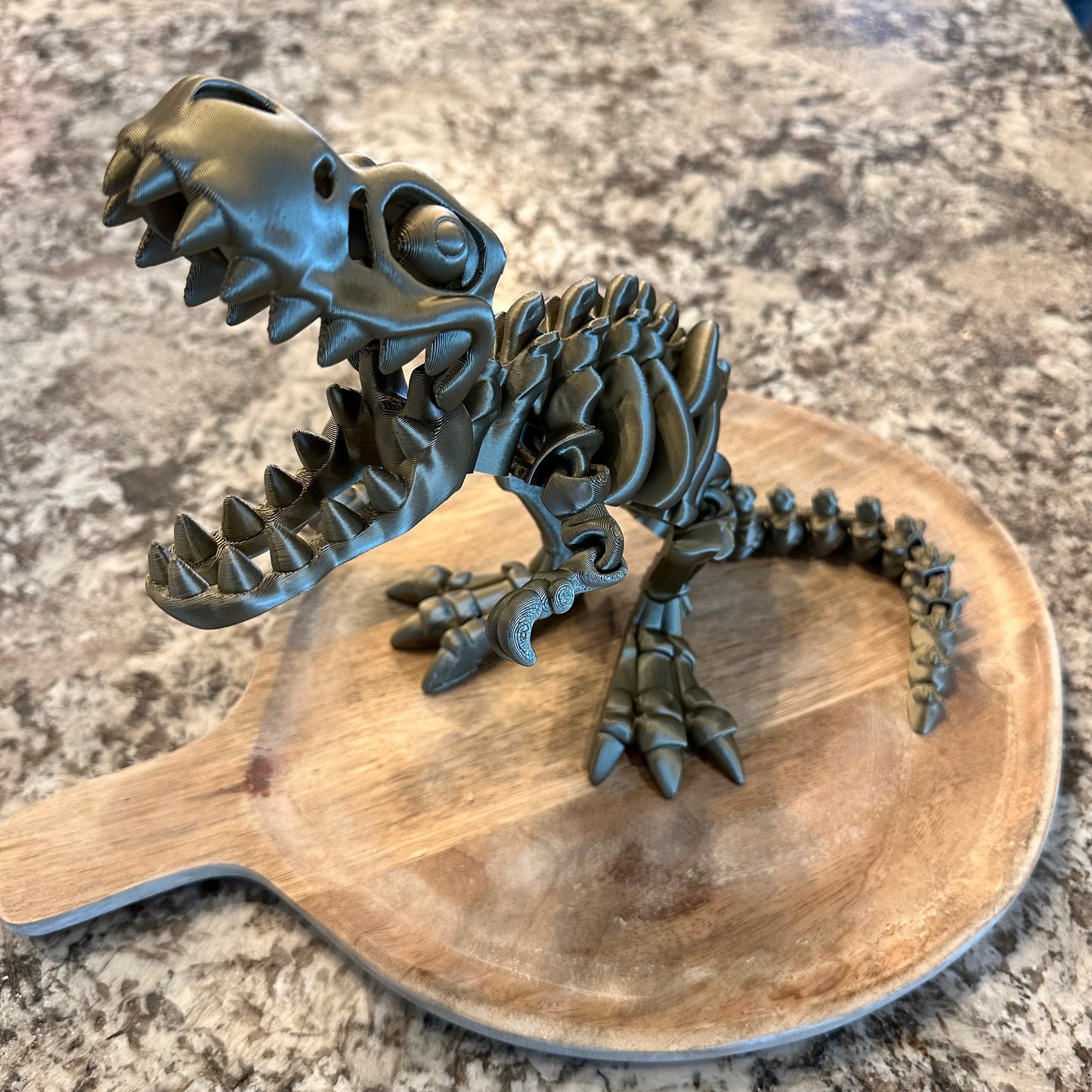 3D Printed Dinosaur - Flexible Articulated Dinosaur