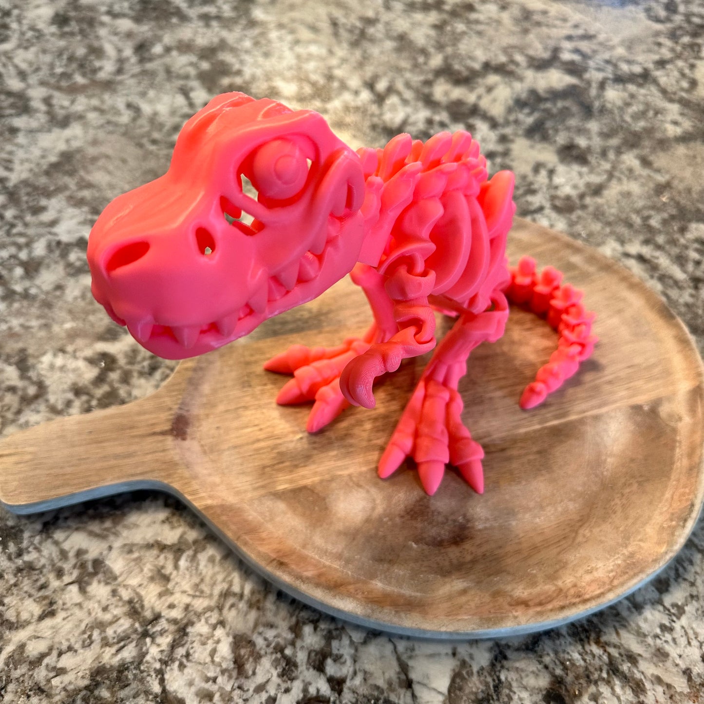 3D Printed Dinosaur - Flexible Articulated Dinosaur