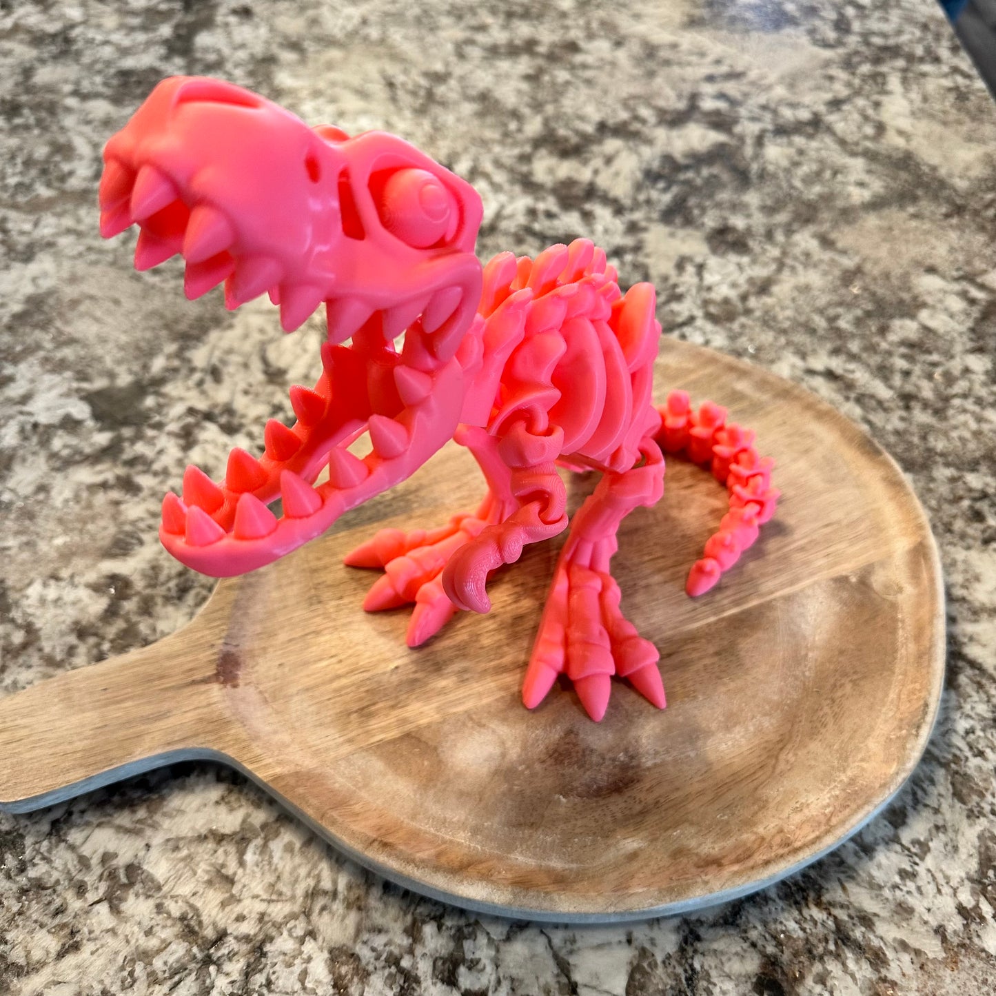 3D Printed Dinosaur - Flexible Articulated Dinosaur
