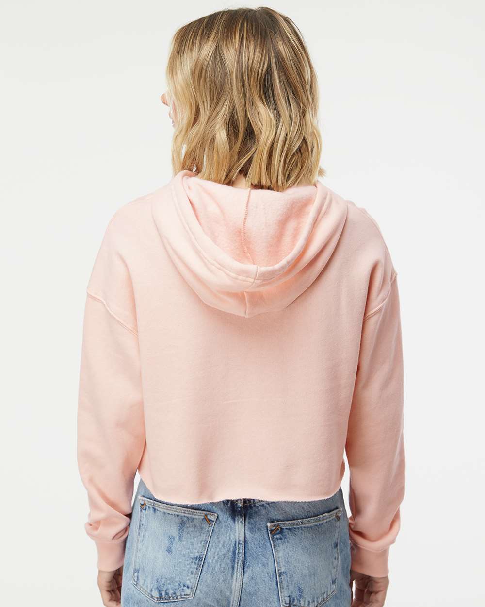 Independent Trading Co. - Women’s Lightweight Crop Hooded Sweatshirt