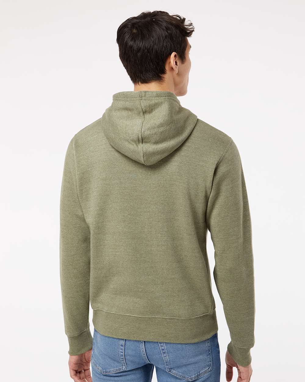 J. America - Triblend Fleece Hooded Sweatshirt