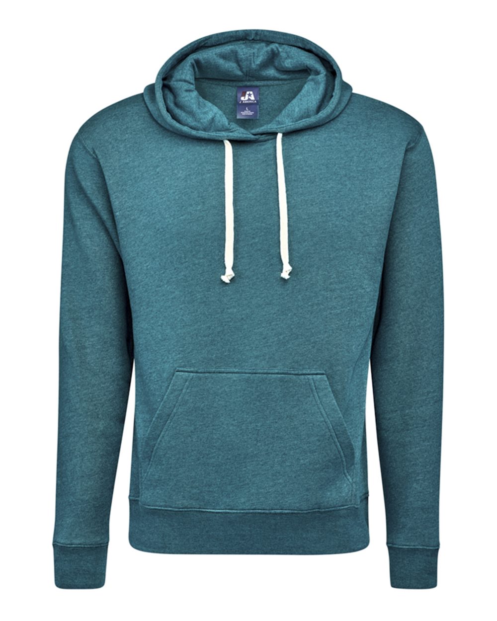 J. America - Triblend Fleece Hooded Sweatshirt