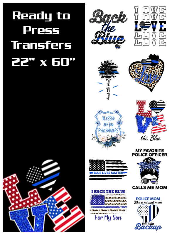 Ready to Press - Police Mom Collection One
