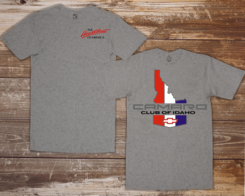 Idaho Camaro Car Club - Custom T-shirt