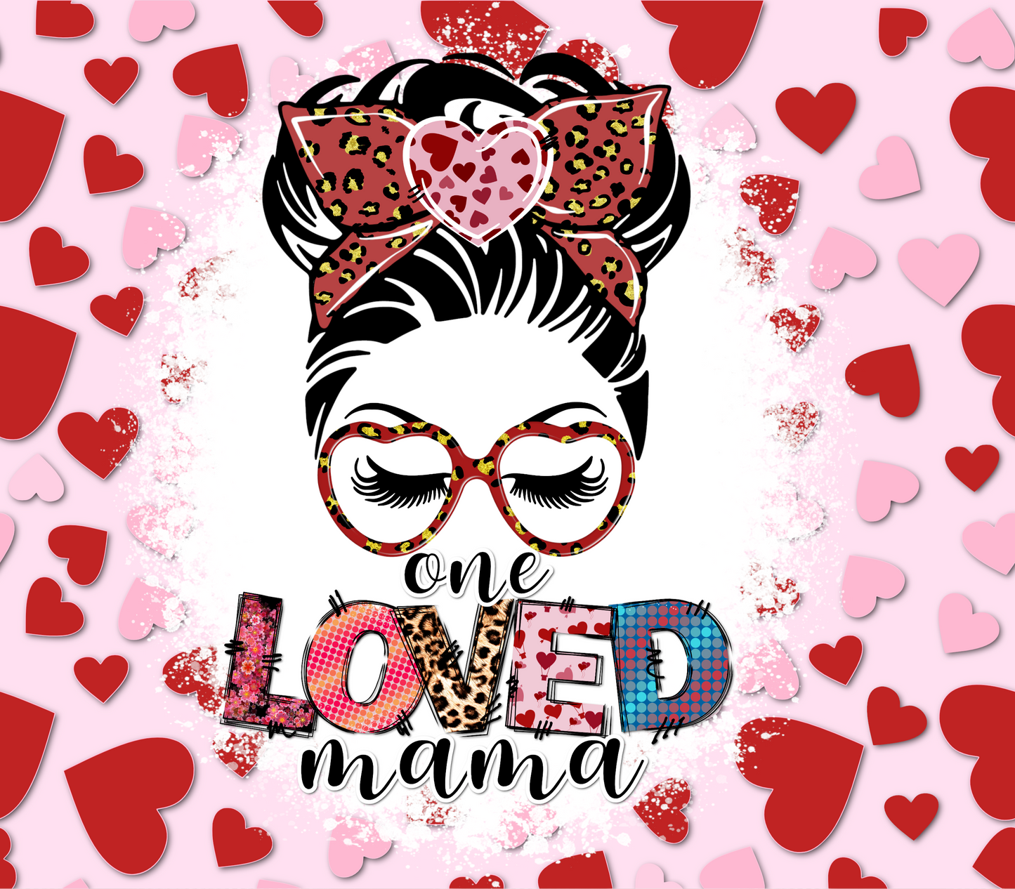 20 oz. Skinny Tumbler - One Loved Mama