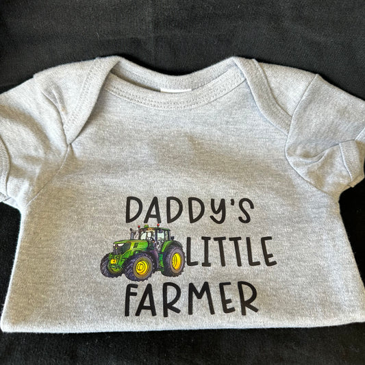 Baby Onesies- Daddy’s Little Farmer