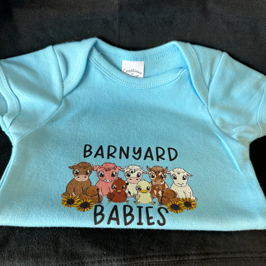 Baby Onesies- Barnyard Babies