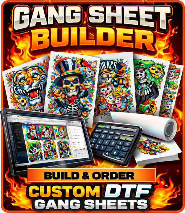 Gang Sheet Builder – Custom Made By Us