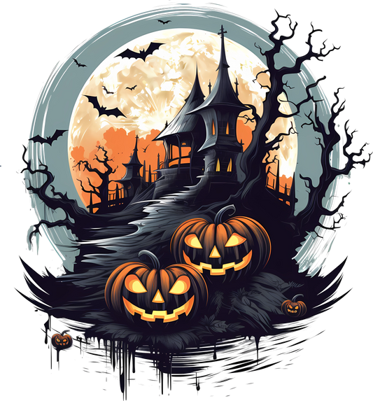 Ready to Press Singles - Halloween Pumpkins Seven