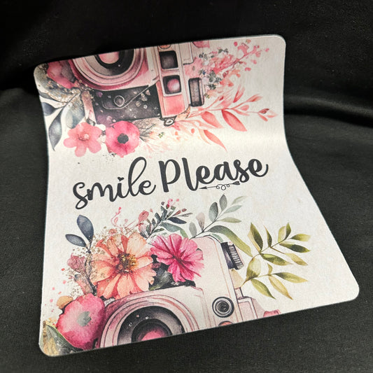 9" x 8" - Smile Please Mouse Pad