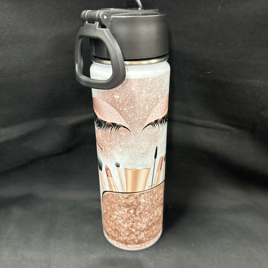 22 oz Water Bottle - Glamor & Beauty