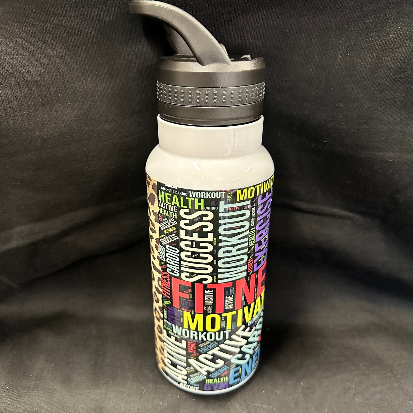 32 oz Water Bottle - Fitness