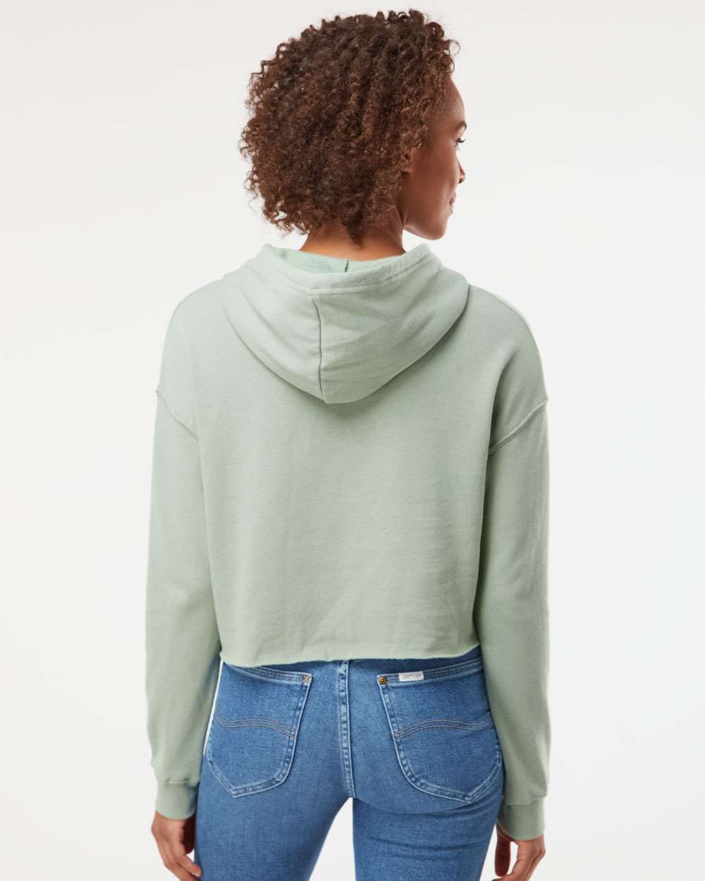 Independent Trading Co. - Women’s Lightweight Crop Hooded Sweatshirt