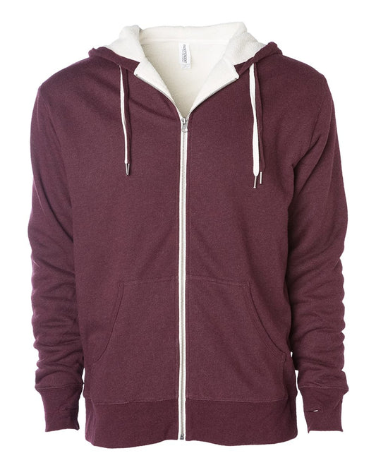 Independent Trading Co. - Sherpa-Lined Hooded Sweatshirt