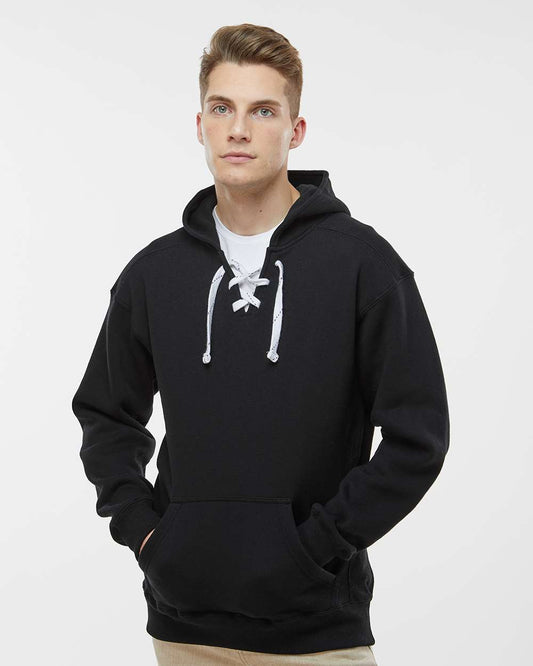 J. America - Sport Lace Fleece Hooded Sweatshirt