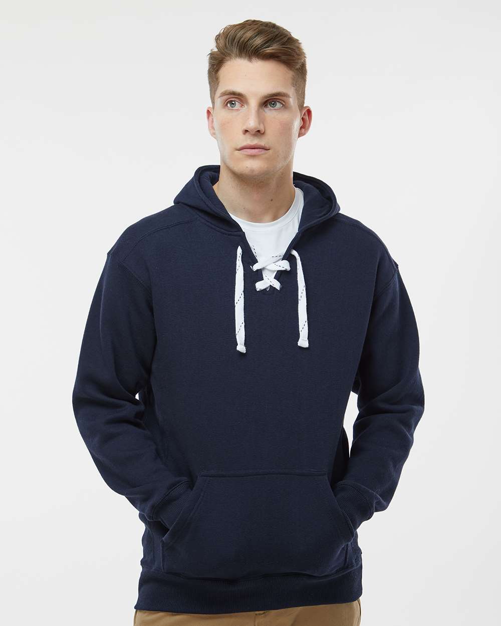 J. America - Sport Lace Fleece Hooded Sweatshirt